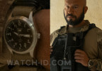 Dar Salim wears a Seiko 5 SNKP21J1 watch in the series The Terminal List: Dark Wolf.