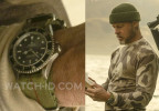 Brad Pitt wears a Rolex Submariner 14060 watch in the movie Heart of the Beast.