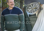 David Harbour wears a Timex Expedition Scout T49961 watch in DTF St. Louis.