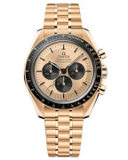 Omega Speedmaster Moonwatch Professional Co-Axial Master Chronometer Chronograph Moonshine Gold Watch, ref. 31060425099002