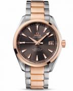 Omega Seamaster Aqua Terra Chronometer, steel-red gold on steel-gold, model numb