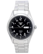 Seiko 5 SNKP21J1 (the watch in the series has a sand-color Zulu strap with black hardware)