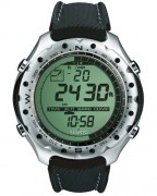 Suunto X-Lander, metal case, black strap, positive screen