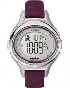 Timex T5K498 Ironman All Day 50-Lap watch with Plum (purple) silicone strap