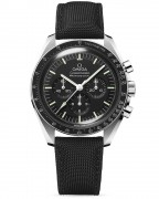 Omega Speedmaster Professional with black strap