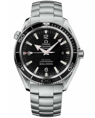 Omega Seamaster Planet Ocean 2201.50.00 with a steel bracelet