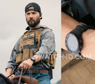 Logan Marshall Green wears a Suunto Core All Black watch in Marshals.